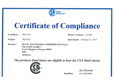 Tew certification